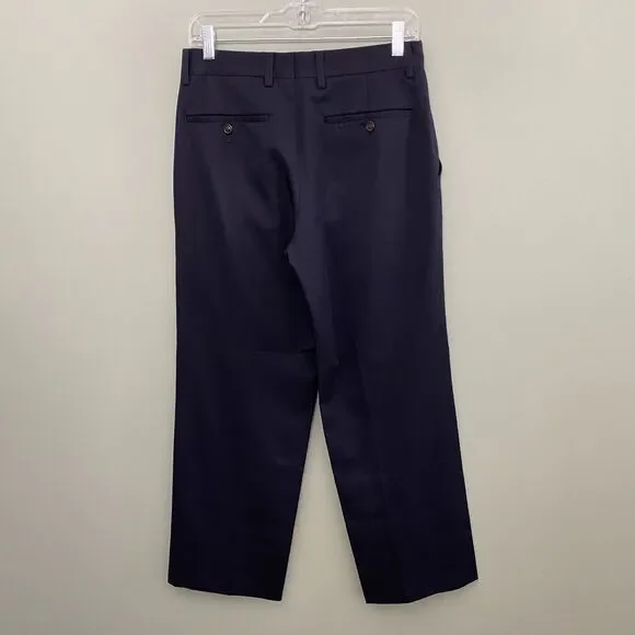 Issey Miyake Men Wool Cropped Trouser Pants Cupro Lining Size 1 Japan Archival